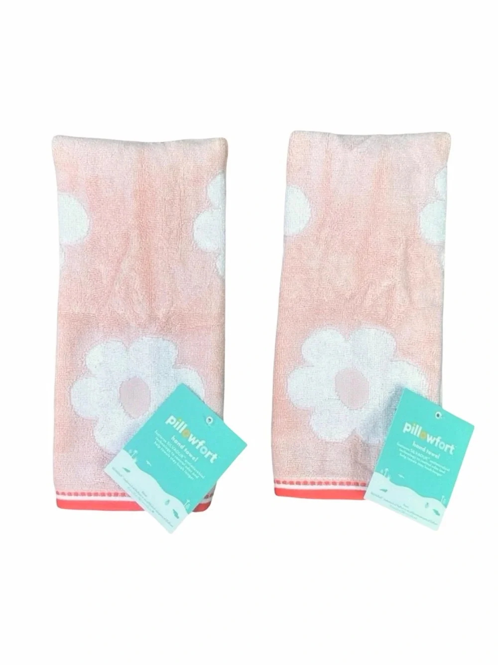 Pillowfort Flower Power Hand Towels - 6 Count - 15” x 26”